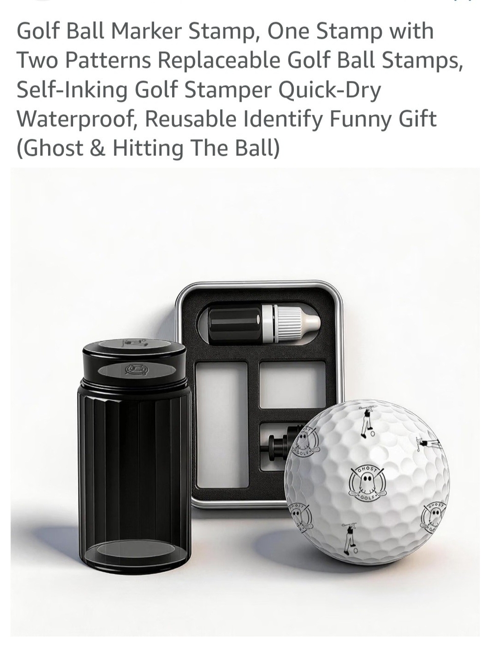 2 Pattern Golf Ball Marker Kit - Picture 2 of 7